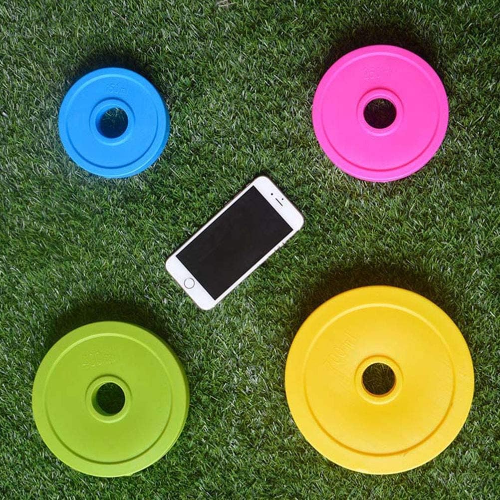 Liberty Imports Kids Barbell Weight Set - Adjustable Workout Toy Equipment for Children Pretend Play Exercise - Toddler Beginner Gym, Fitness, Weightlifting and Powerlifting (32 inches), multicolored