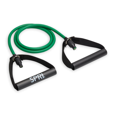 SPRI Xertube Resistance Bands with Handles – All Exercise Cords Sold Separately with Home Gym Workout Fitness Door Anchor Attachment Option