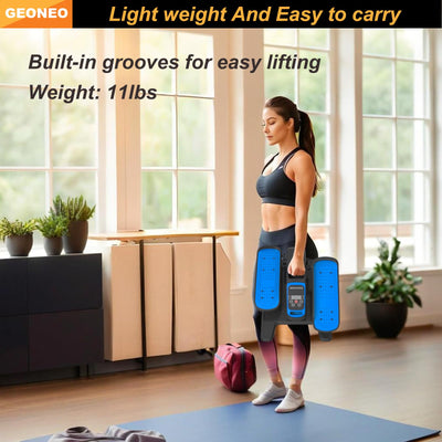 Under Desk Elliptical Machine, Electric Elliptical Exerciser for Senior, Quiet & Small Electric Seated Pedal Exerciser for Home with Display Monitor, Remote Control & 12 Adjustable Speeds