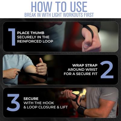 Rip Toned 18” Wrist Wraps - USPA Endorsed Wrist Straps for Weightlifting - Quality Wrist Support - Adjustable, Durable, Machine Washable - Gym Wraps for Powerlifting - for Men & Women