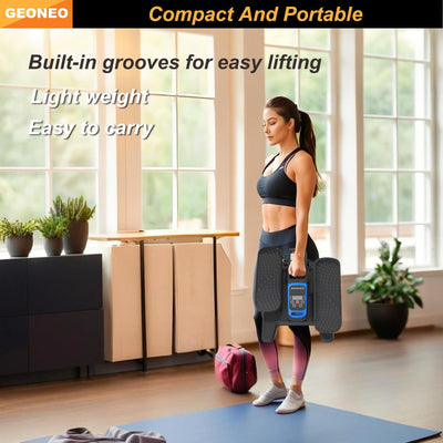 Under Desk Elliptical Machine, Electric Elliptical Exerciser for Senior, Quiet & Small Electric Seated Pedal Exerciser for Home with Display Monitor, Remote Control & 12 Adjustable Speeds