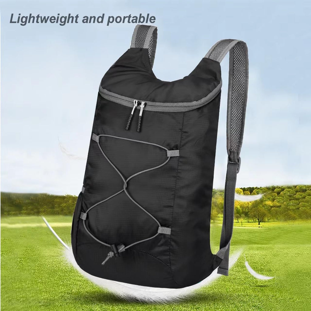 16L Lightweight Foldable Hiking-Backpack Small Packable-Daypack For Travel,Ultralight Water-Resistant Gym Bag Men Women Easy Carry-on (Royal Blue)