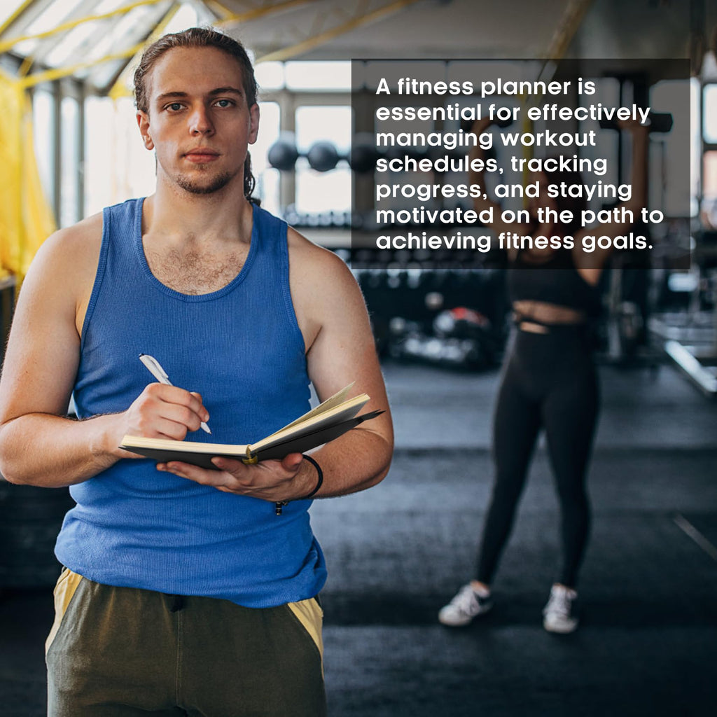 Fitness Workout Journal for Women & Men, A5(5.5" x 8.2") Workout Log Book Planner for Tracking, Progress, and Achieving Your Wellness Goals - Green