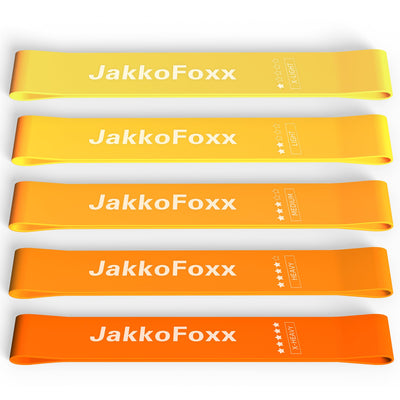 Resistance Loop Exercise Bands, Resistance Bands Exercise Bands for Home Fitness, Stretching, Strength Training, Physical Therapy,Elastic Workout Bands for Women Men Kids, Set of 5