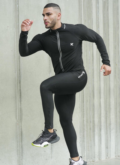 Kewlioo Pro Men's Heat Trapping Sauna Suit For Men, Sauna Long Sleeve Sauna Shirt for Gym, Workouts