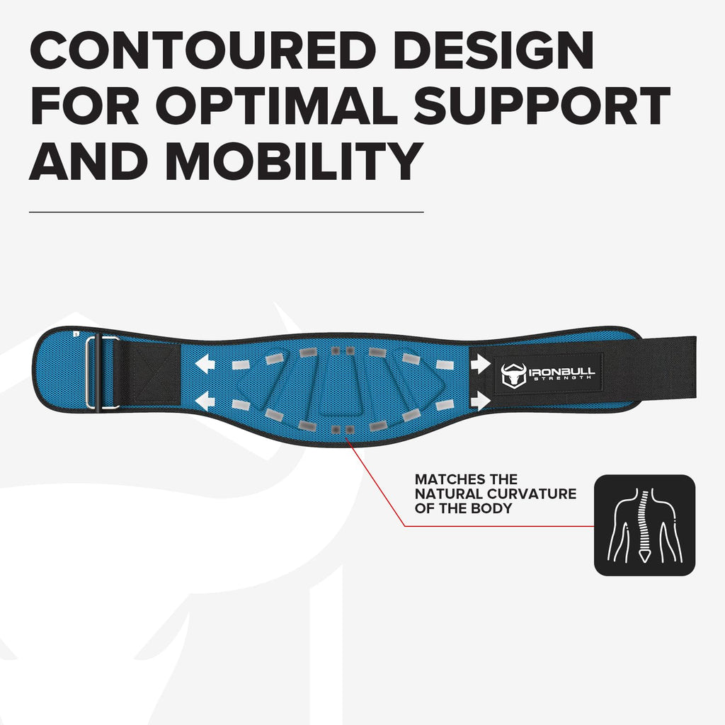 Weightlifting Belt For Men and Women - 6 Inch Auto-Lock Weight Lifting Back Support, Workout Back Support for Lifting, Fitness, Cross Training and Powerlifitng