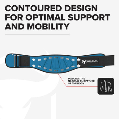 Weightlifting Belt For Men and Women - 6 Inch Auto-Lock Weight Lifting Back Support, Workout Back Support for Lifting, Fitness, Cross Training and Powerlifitng