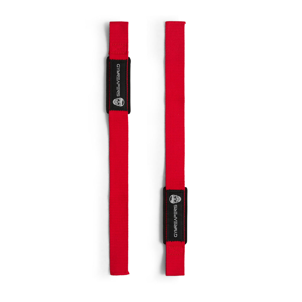 Gymreapers Lifting Wrist Straps for Weightlifting, Bodybuilding, Powerlifting, Strength Training, & Deadlifts - Padded Neoprene with 18 inch Cotton