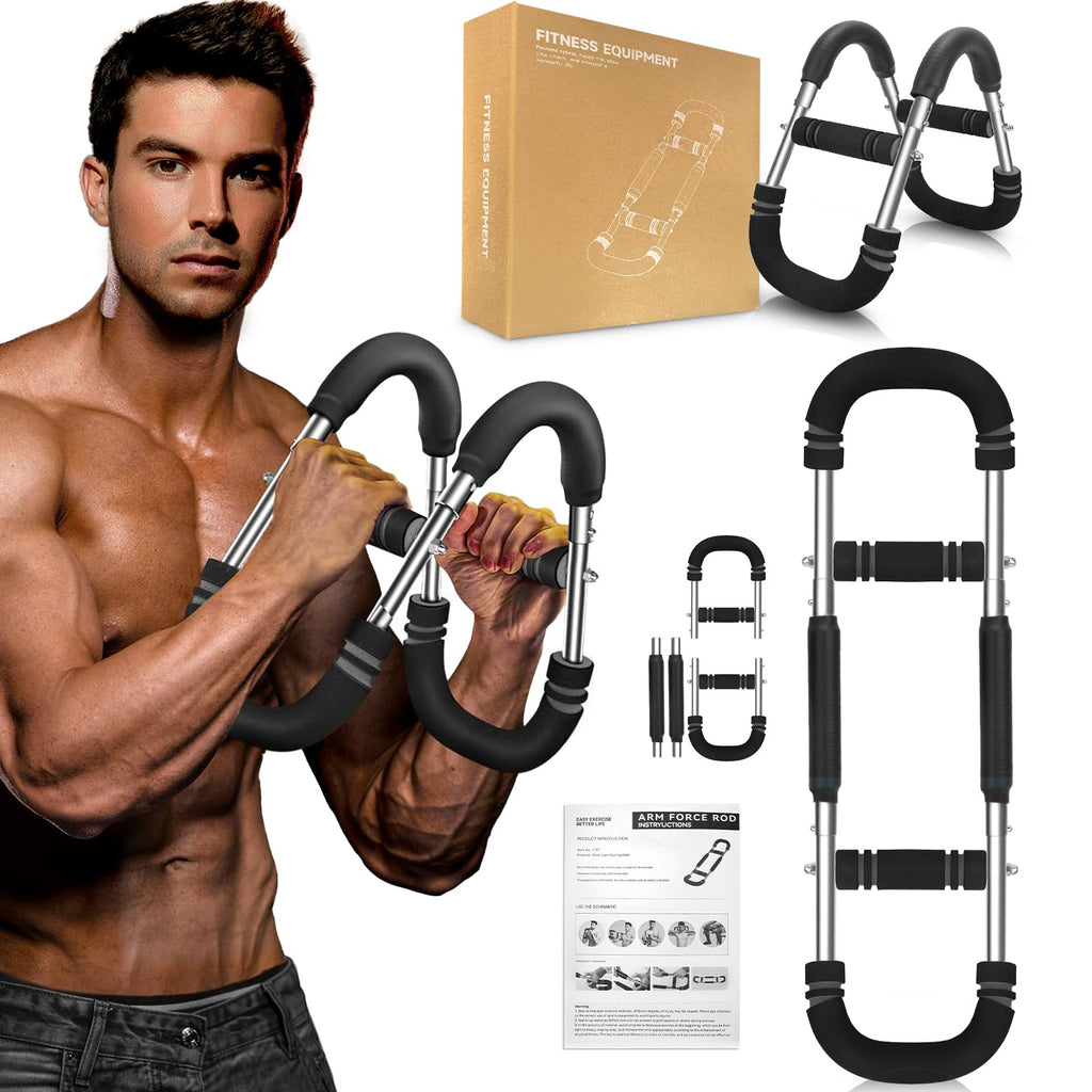 Twister Arm Trainer, 20-120 lb Adjustable Chest Workout Equipment, Gifts for Men Women, Forearm Strengthener Arm Exercise Equipment Ideas Gifts for Dad Husband,Chest Trainer for Home Workout Equipment