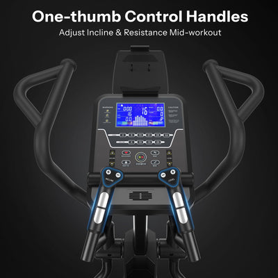 Niceday Elliptical Exercise Machines, Elliptical Machines for Home Use, Elliptical Training Machines with 20IN Stride and 32-Level Resistance, Magnetic Elliptical Machine with 20-Level Power Incline