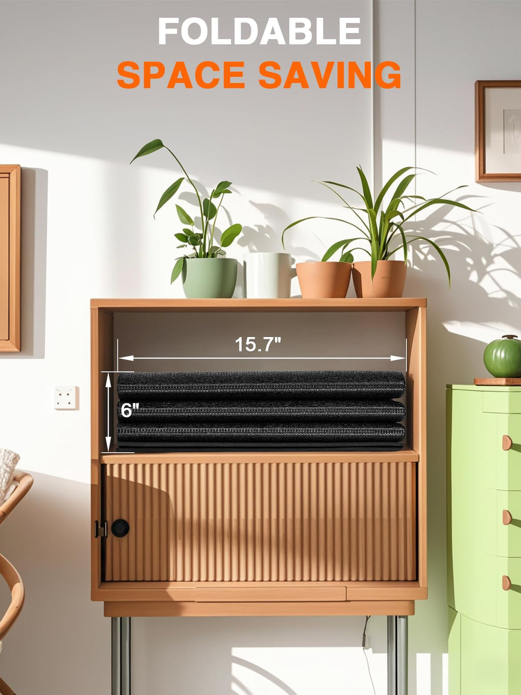 Treadmill Mat 96"x36", WERCHO Walking Pad Mat for Carpet Hardwood Floors 6mm Heavy-Duty Exercise Equipment Mat for Rowing Machine, Treadmil Pad, Spin Bike, Elliptical Trainer, Home, Gym