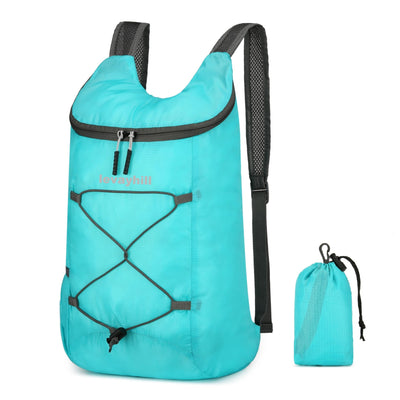 16L Lightweight Foldable Hiking-Backpack Small Packable-Daypack For Travel,Ultralight Water-Resistant Gym Bag Men Women Easy Carry-on (Royal Blue)