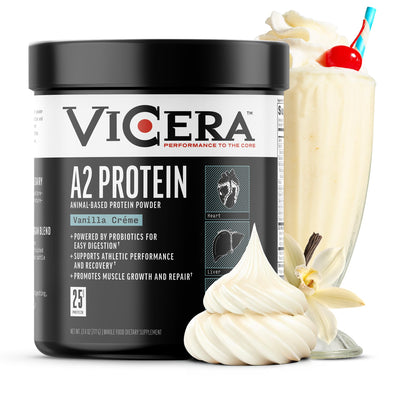 A2 Protein Powder, Peppermint Milkshake, 25 G Protein per Serving, Organic A2/A2 Whey Casein Blend With Probiotics and Celtic Sea Salt, Gluten Free Workout Supplement, Non GMO, 20 Serv, 27.4 Oz