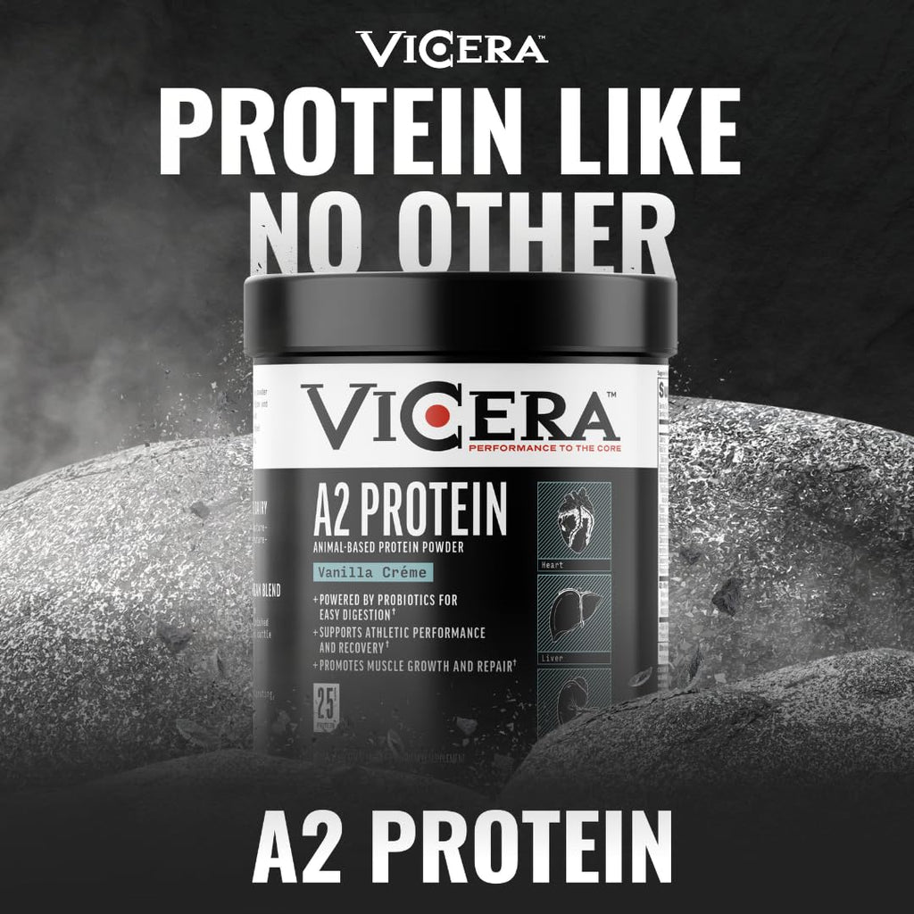 A2 Protein Powder, Peppermint Milkshake, 25 G Protein per Serving, Organic A2/A2 Whey Casein Blend With Probiotics and Celtic Sea Salt, Gluten Free Workout Supplement, Non GMO, 20 Serv, 27.4 Oz