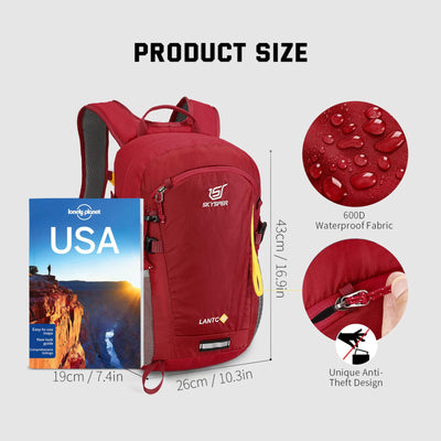 SKYSPER Small Hiking Backpack, 20L/30L Lightweight Travel Backpacks Hiking Daypack for Women Men