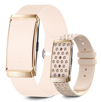 Smart Bracelet for Men Women, Health Activity Fitness Trackers, 24/7 Continuous Heart Rate/Blood Pressure/HRV/Stress Monitor, 24H Sleep Tracker, 170+ Sports Modes Smart Wristband with Free APP 2 Bands