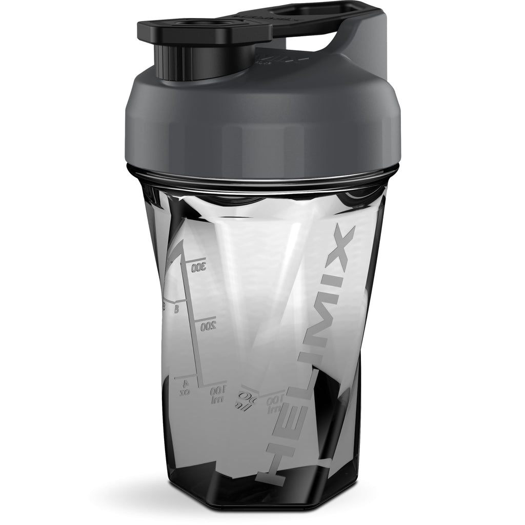 HELIMIX 2.0 Vortex Blender Shaker Bottle Holds upto 28oz | No Blending Ball or Whisk | USA Made | Portable Pre Workout Whey Protein Drink Shaker Cup | Mixes Cocktails Smoothies Shakes | Top Rack Safe