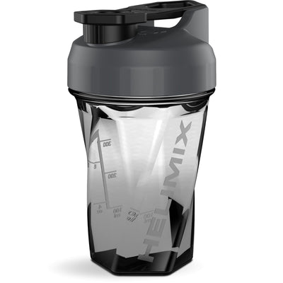 HELIMIX 2.0 Vortex Blender Shaker Bottle Holds upto 28oz | No Blending Ball or Whisk | USA Made | Portable Pre Workout Whey Protein Drink Shaker Cup | Mixes Cocktails Smoothies Shakes | Top Rack Safe