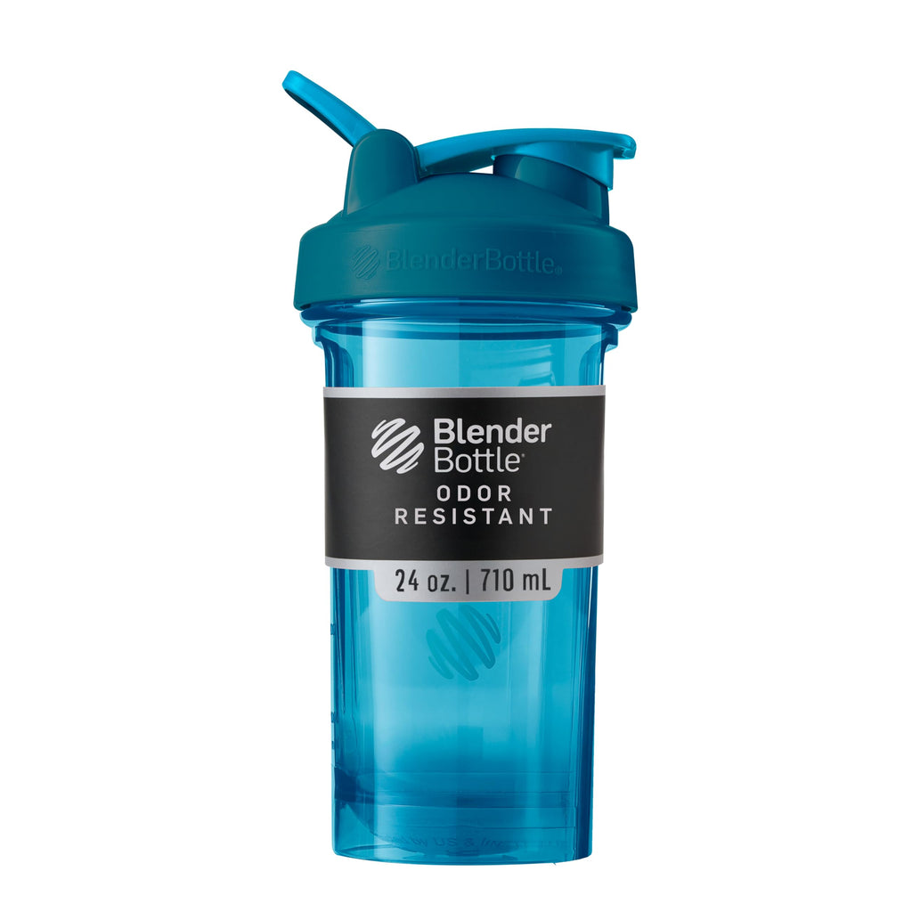 BlenderBottle Shaker Bottle Pro Series Perfect for Protein Shakes and Pre Workout, 28-Ounce, Black
