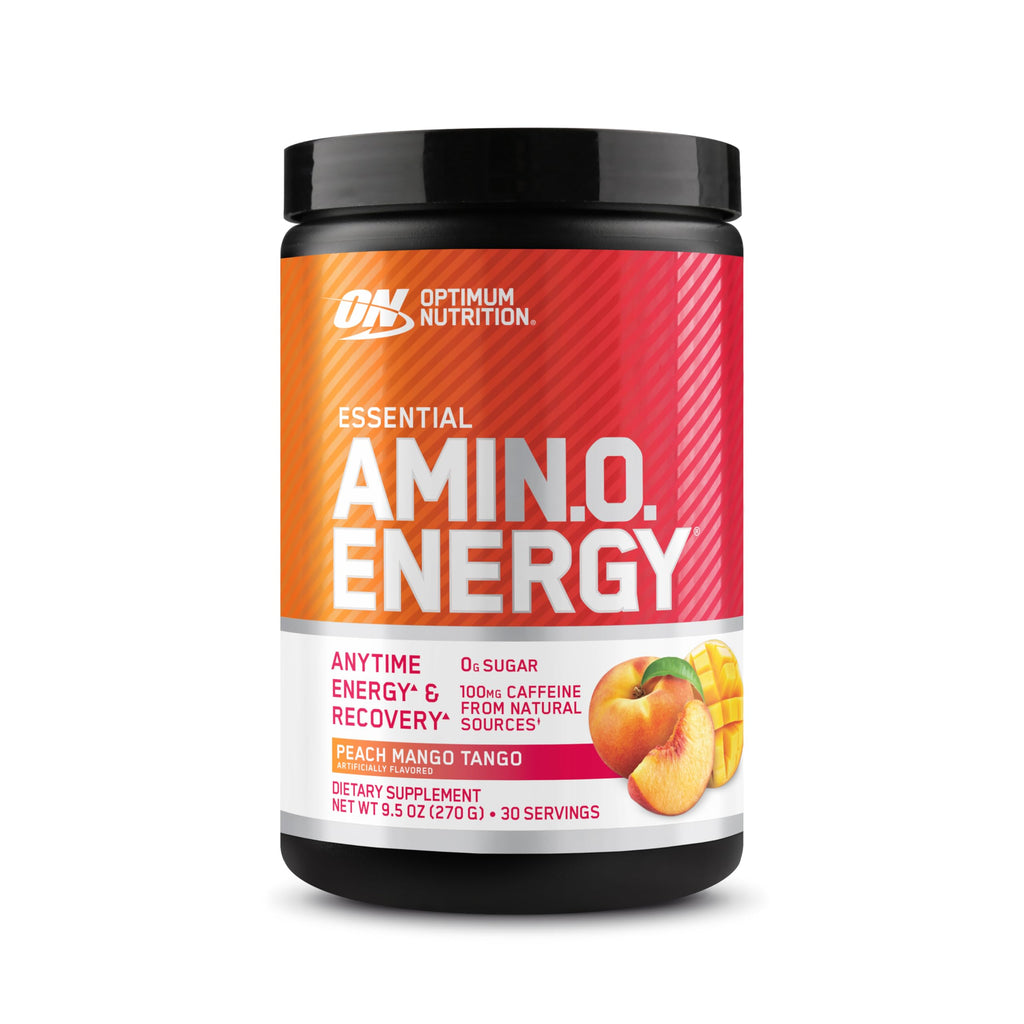Optimum Nutrition Amino Energy - Pre Workout with Green Tea, BCAA, Amino Acids, Keto Friendly, Green Coffee Extract, Energy Powder - Watermelon, 30 Servings (Packaging May Vary)