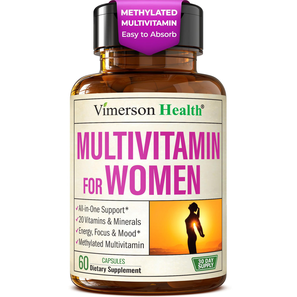 Multivitamin for Men – Methylated Mens Multivitamins & Multiminerals Capsules with Vitamin B12, A, D, C, Zinc, Magnesium & More for Complete Daily Support – High Potency Bioavailable Vitamins for Men