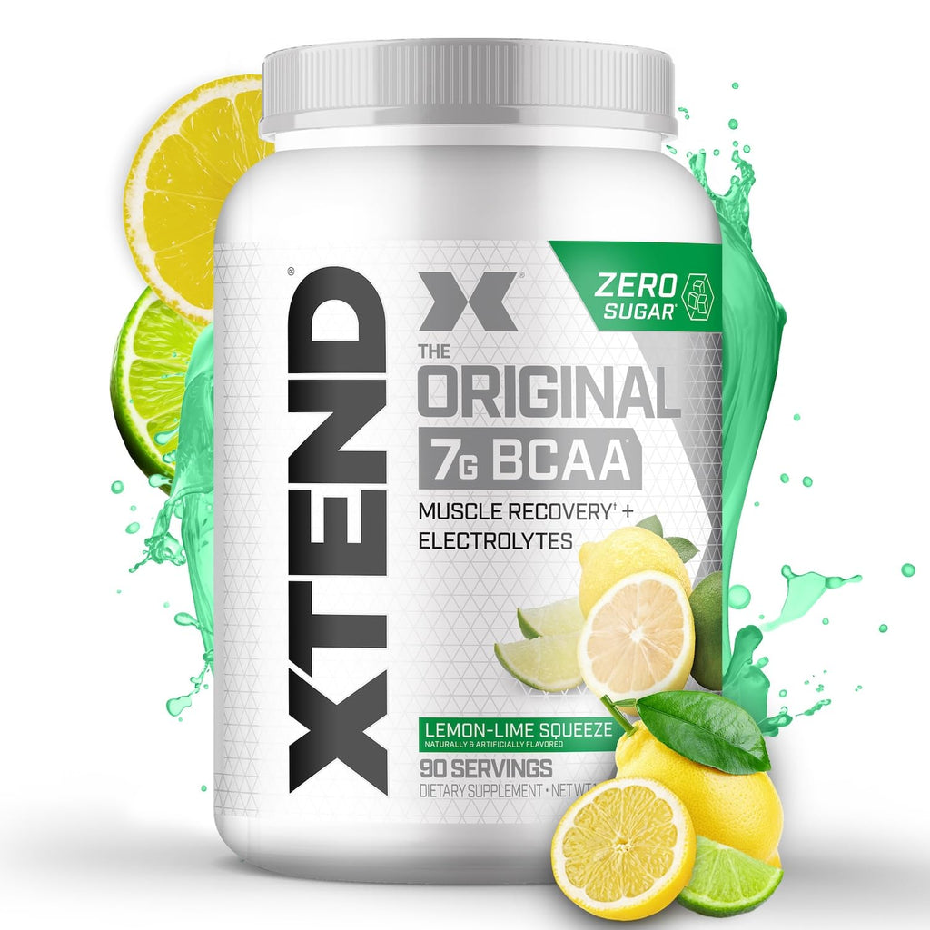 Xtend Original BCAA Powder 7g BCAA and 2.5g L-Glutamine, Sugar Free Post Workout Muscle Recovery Drink with Amino Acids for Men & Women, 30 Servings