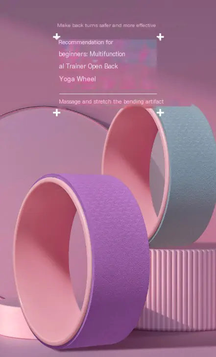 Yoga Wheel for Back-Bending and Stretching Exercises