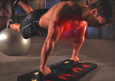 Push-Up Stand and Board for Core Workout