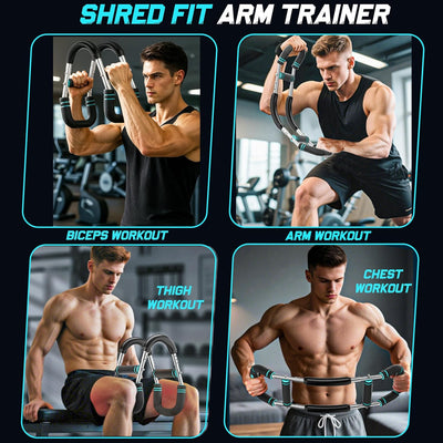 Twister Arm Trainer – Adjustable Forearm Strengthener – Exercise Equipment for Men & Women – Chest Workout Equipment – Portable Spring Resistance – Home Workout Suspension Trainer – 40-90lb