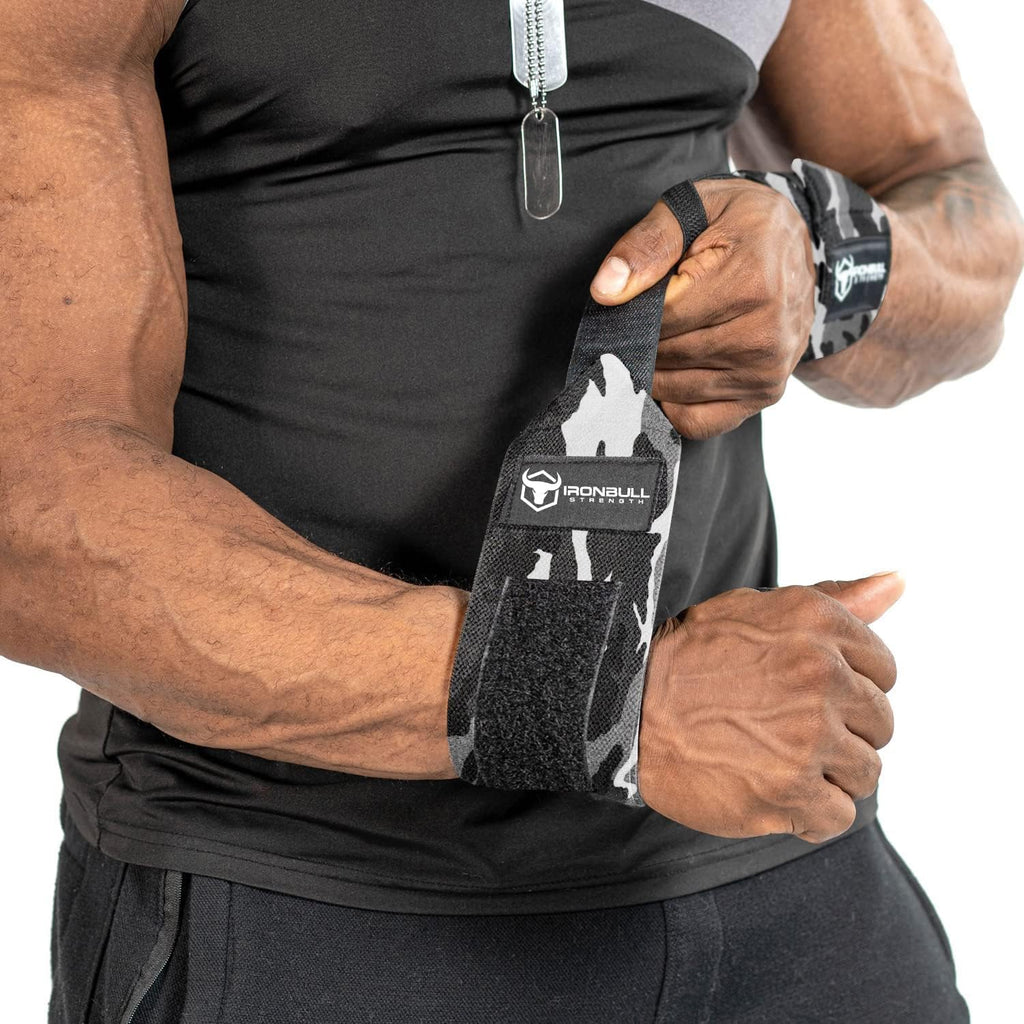 Wrist Wraps for Weightlifting (USPA & IPL Approved) - 18” Premium Quality Wrist Straps for Weightlifting - Weight Lifting Wrist Wraps with Thumb Loop - Best Gym Wrist Wraps for Lifting Weights, Curls & Dips - Lifting Wrist Wraps for Bench, Powerlifting &