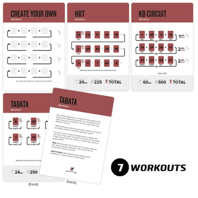 NewMe Fitness Stretching Workout Cards, Instructional Fitness Deck for Women & Men, Beginner Fitness Guide to Training Exercises at Home or Gym
