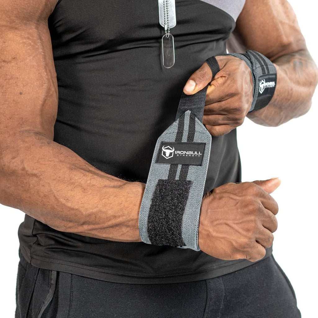 Wrist Wraps for Weightlifting (USPA & IPL Approved) - 18” Premium Quality Wrist Straps for Weightlifting - Weight Lifting Wrist Wraps with Thumb Loop - Best Gym Wrist Wraps for Lifting Weights, Curls & Dips - Lifting Wrist Wraps for Bench, Powerlifting &