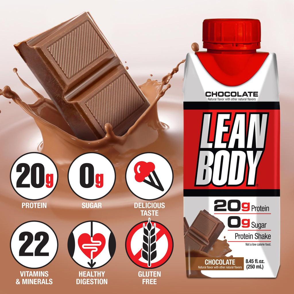 Labrada Lean Body Ready-to-Drink Cookies and Cream Protein Shake, 40g Protein, Whey Blend , 0 Sugar, Gluten No, 22 Vitamins & Minerals, (Recyclable Carton & Lid - Pack of 12) LABRADA , 17 Fl Oz (Pack of 12)