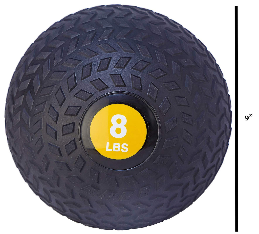 Fitvids Workout Exercise Fitness Weighted Medicine Ball, Wall Ball and Slam Ball, Multiple Styles and Sizes