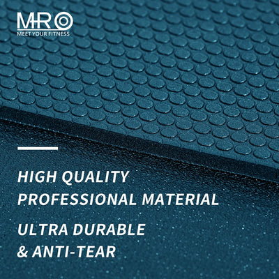 MRO Extra Large Exercise Mat 12'x7'/9'x7'/7'x7'/7'x5'(7mm), High-Density Workout Mats for Home Gym Flooring, Non-Slip, Extra Thick Durable Cardio Mat, Ideal for Plyo, MMA, Jump Rope - Shoe Friendly