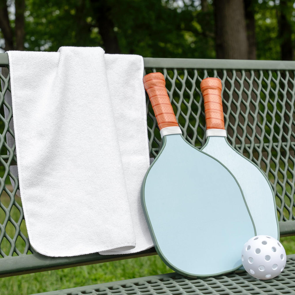 S&T INC. Microfiber Gym Towels, Yoga Towel for Home and Gym Bag, 16 Inch x 27 Inch, 6 Pack