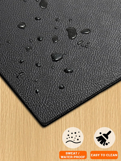 Treadmill Mat 96"x36", WERCHO Walking Pad Mat for Carpet Hardwood Floors 6mm Heavy-Duty Exercise Equipment Mat for Rowing Machine, Treadmil Pad, Spin Bike, Elliptical Trainer, Home, Gym