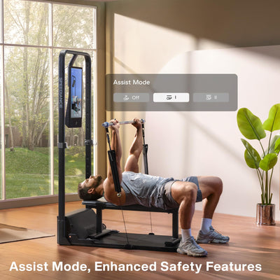 Speediance Home Gym, Smart AI-Powered Multi-Functional Smith Machine for Full Body Strength Training, All-in-one Gym Equipment, Digital Weight System, Workout Station, Squat Rack, Gym Monster 2