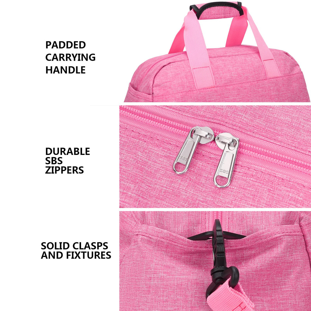 14 inch Small Gym Bag for Women & Men, Mini Duffel Bag for Travel Sports Lightweight Carry On Bag (Light Green)