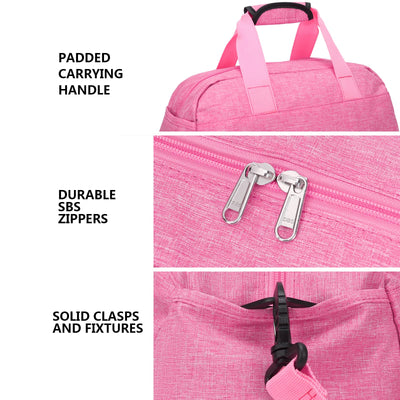 14 inch Small Gym Bag for Women & Men, Mini Duffel Bag for Travel Sports Lightweight Carry On Bag (Light Green)