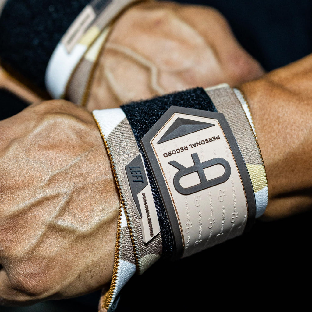 Heavy Duty Premium Wrist Wraps, More Elasticity, Reinforced Stitching, Extra Wide Strap, Strong Thumb Loop, Larry Wheels Weightlifting Wraps