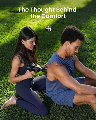 RENPHO Active Thermacool 2 Massage Gun with Heat and Cold Therapy, Christmas Gifts, [2025 Upgraded] Professional Deep Tissue Handheld Massager, Percussion Body Muscle Masajeador for Men Women Athletes