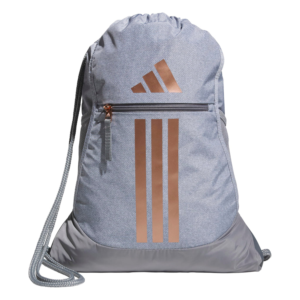 adidas Alliance Sackpack – Drawstring Backpack Small Bag for Men and Women