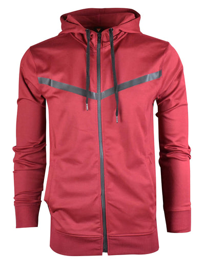 SCREENSHOT Sports Mens Premium TechFleece Fashion Hoodie - Athletic Jogger Fitness Workout Gym Jacket