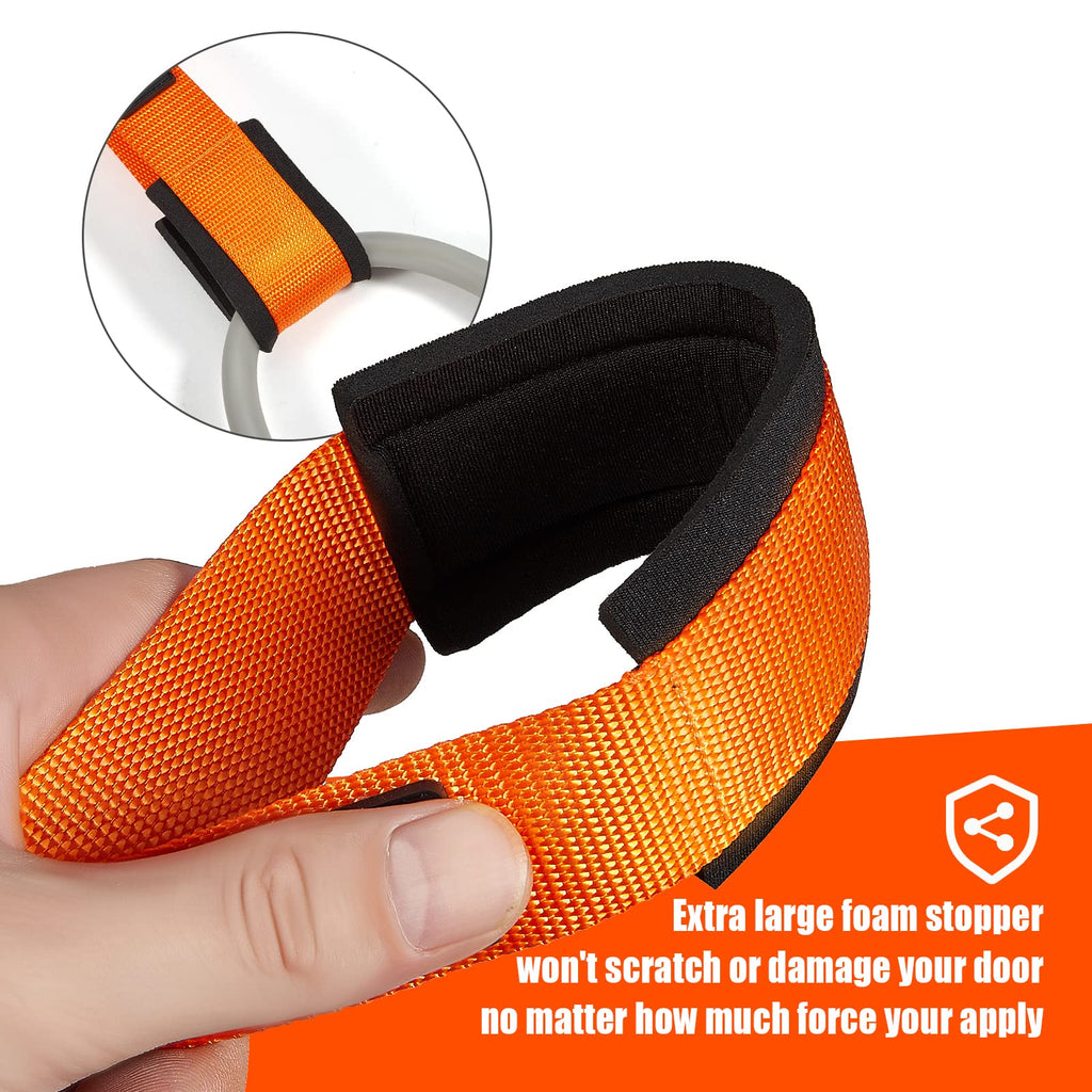 HPYGN Door Anchor for Resistance Bands, Home-Gym Workout Exercise Attachment for Yoga Strap, Physical Therapy and Closed Loop Bands, Heavy Duty System