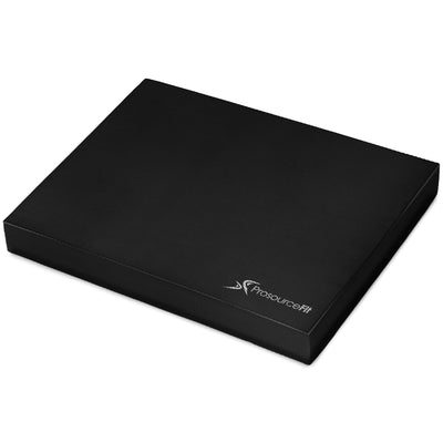 ProsourceFit Exercise Balance Pad – Large Cushioned Non-Slip Foam Mat & Knee Pad for Fitness, Stability Training, Physical Therapy, Yoga 15"x19"