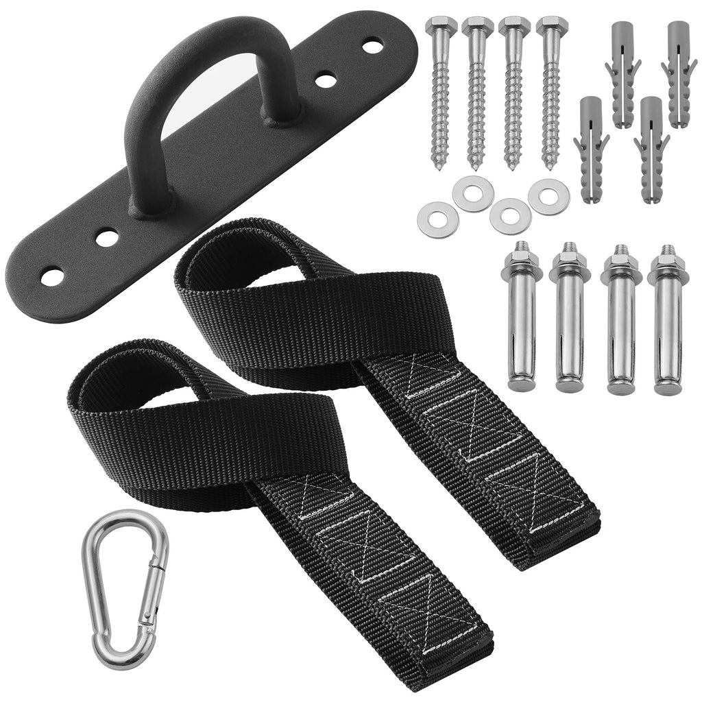 Philosophy Gym Exercise Battle Rope with Cover and Anchor Kit for Fitness Training, Conditioning