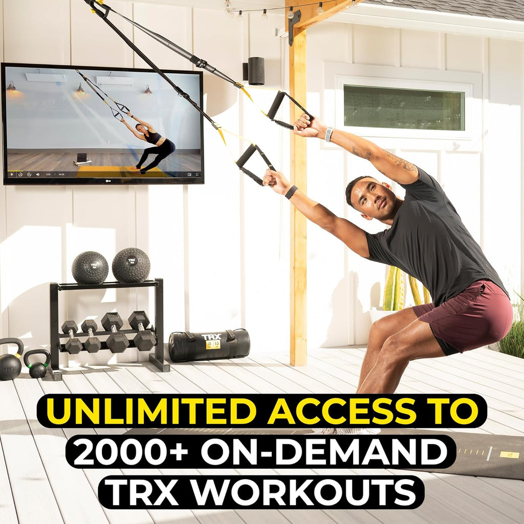 TRX All in One Suspension Trainer + TRX Training 6 Month On-Demand Membership