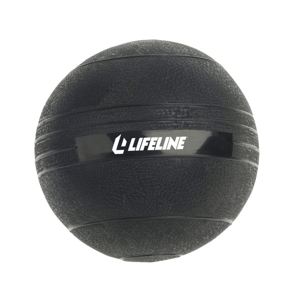 Lifeline Fitness Weighted Slam Ball - Easy to Grip Slam Ball for Home Gym and HIIT Workouts