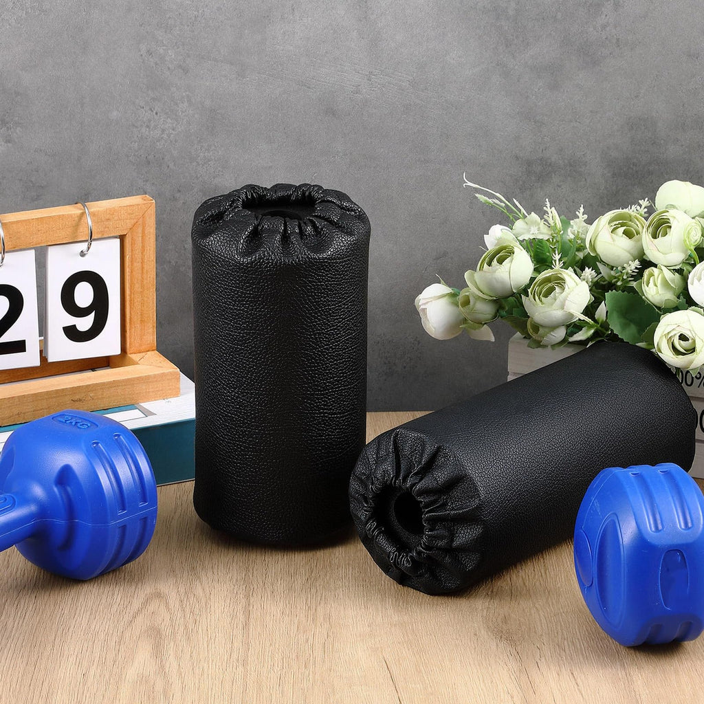 4 Pcs Foam Foot Pads Foam Roller Pad Replacement for Weight Bench Inversion Table and Gym Exercise Equipments(7 x 3.5 x 0.8 Inches)